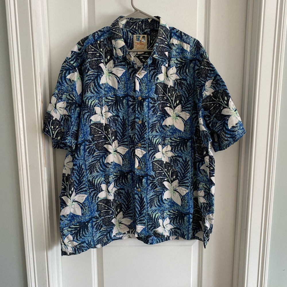 John Severson Kahala Floral Hawaiian Shirt